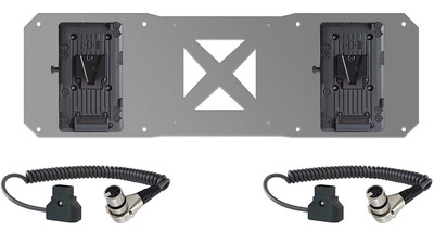 SHAPE Dual V-Mount Battery Plate with Cables for ATOMOS Sumo