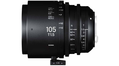Sigma 105mm T1.5 FF High Speed Prime - Imperial, EF Mount