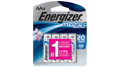 Energizer Ultimate Lithium AA Battery (4-Pack)