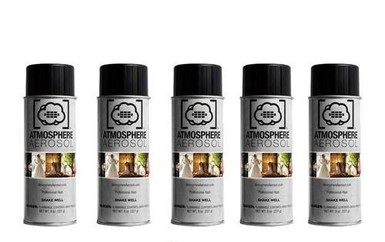 Atmosphere Aerosol 8oz Haze/Fog Spray for Photographers and Filmmakers (5-Pack) **Can only Ship Fedex Ground**