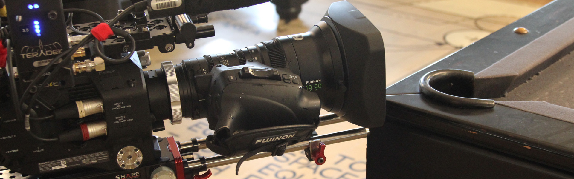 Header image for article Behind the Lens: Fujinon Cabrio 19-90mm Zoom