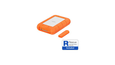 LaCie Rugged USB 3.1-C with Rescue Data Recovery - 2TB