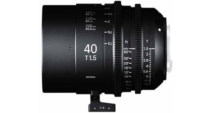 Sigma 40mm T1.5 FF High Speed Prime - Imperial, EF Mount