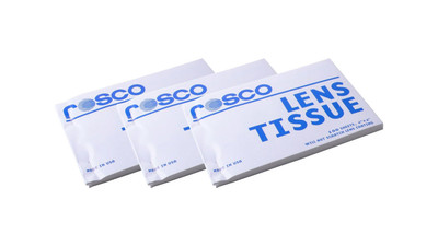 Rosco Lens Tissue - 4" x 6" 100-Sheet Booklet (3-Pack)