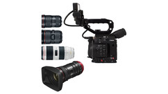 Canon EOS C200 Triple Lens Kit with Compact-Servo 18-80mm