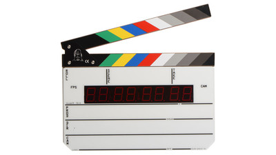 Denecke TS-3EL Timecode Slate with Color Clapper Sticks
