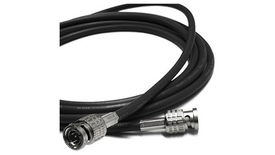 Canare L-3CFW BNC to BNC Cable - 3', Black