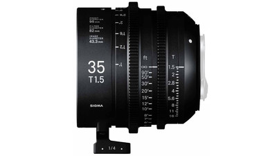 Sigma 35mm T1.5 FF High Speed Prime - Imperial, EF Mount