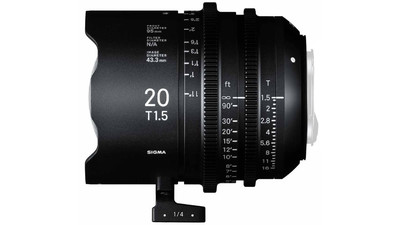 Sigma 20mm T1.5 FF High Speed Prime - Imperial, EF Mount