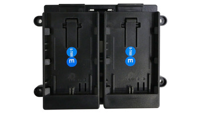 Canon LP-E6 Dual Battery Bracket for TVLogic VFM-058W 5.5" Monitor