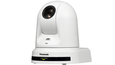 Panasonic AW-UE50 Motorized Optical 24x Zoom 4K PTZ Camera - White