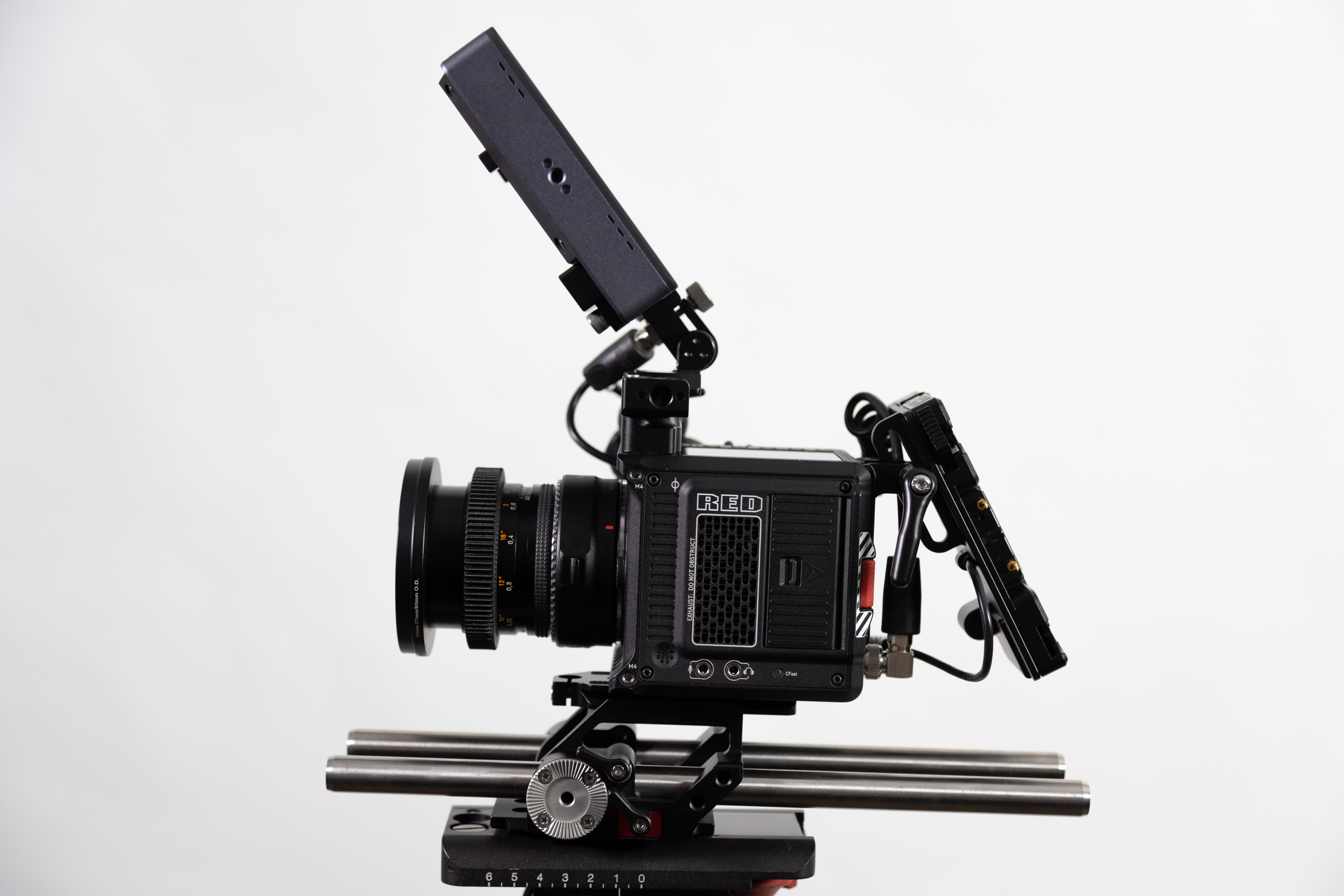RED Komodo with Wooden Camera & SmallHD Accessories