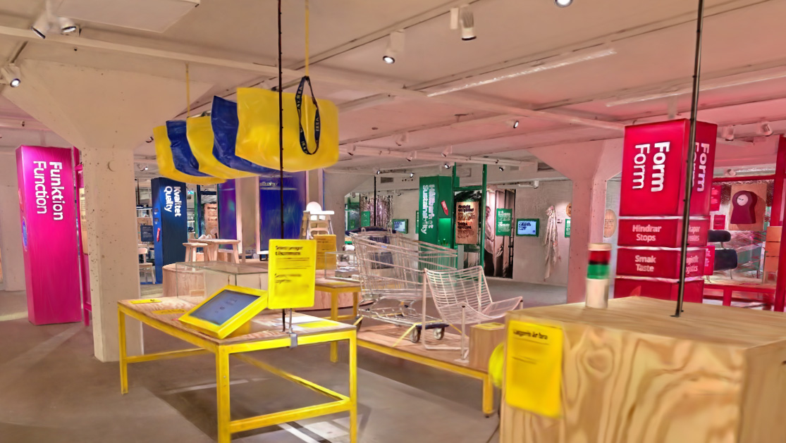 IKEA Museum scan - XGRIDS 