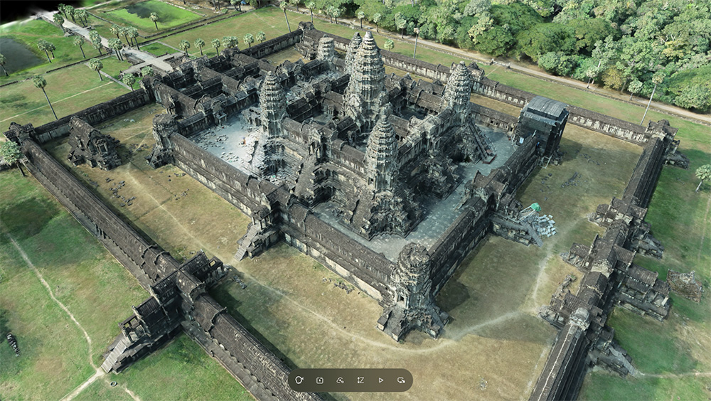 XGRIDS 3D Scan of Angkor Wat in Cambodia