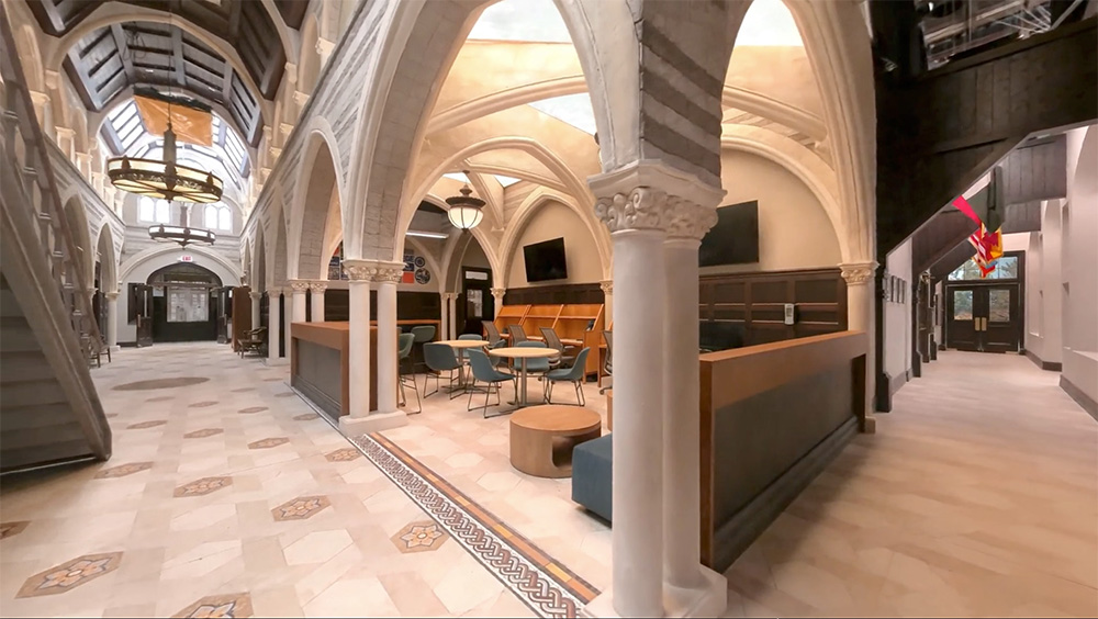 XGRIDS 3D Scan of interior of university building