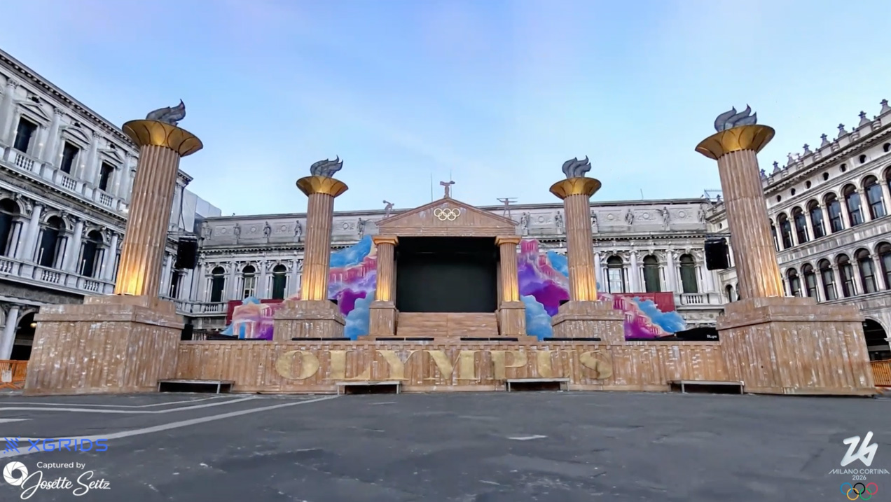 Digital 3D Scan of Olympics in Italy 2026 - Environmental Capture