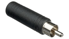 Hosa GPR-104 Mono 1/4" to RCA Adapter