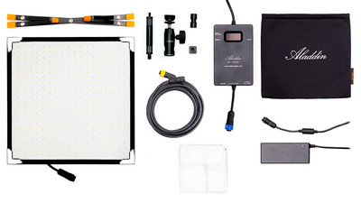 Aladdin BI-FLEX1 Bi-Color LED Panel Kit with Case - 1'x1'
