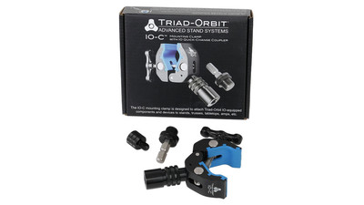 Triad-Orbit IO-C Mounting Clamp with IO Quick‑Change Coupler
