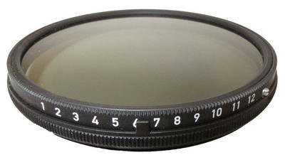 Heliopan Variable Gray Neutral Density 6x (0.3 - 1.8) Filter - 82mm