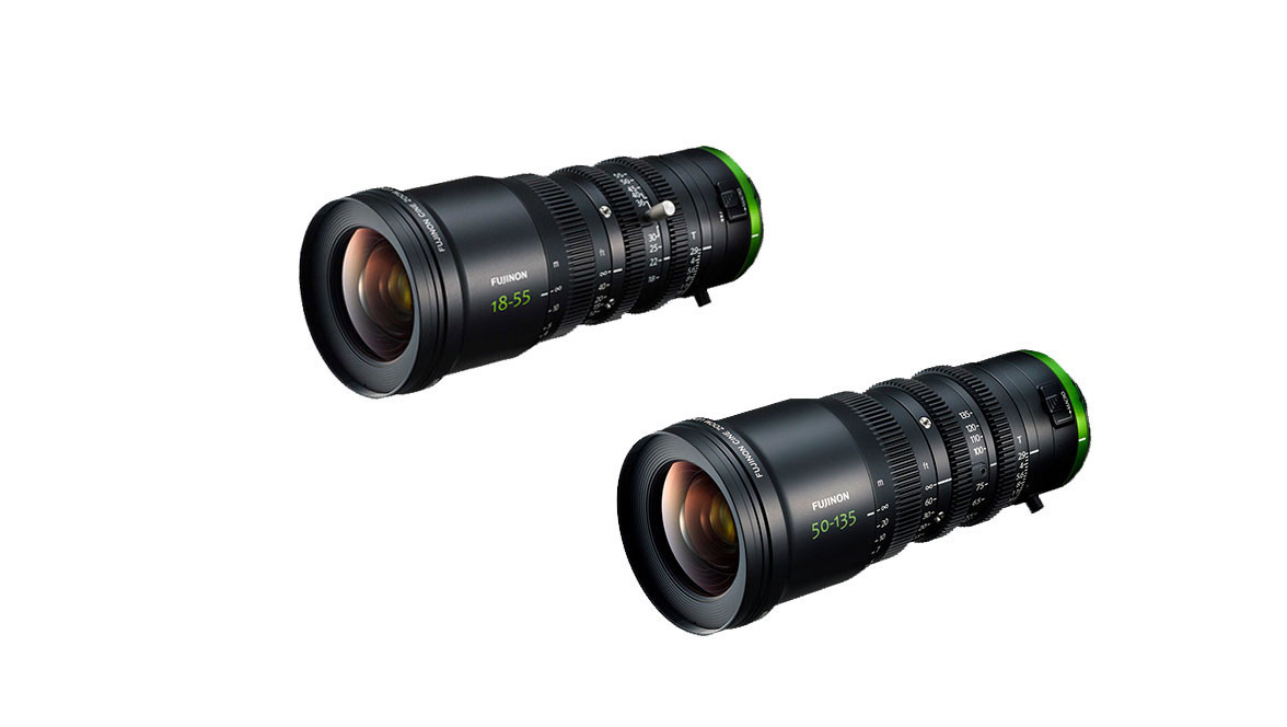 Fujinon Mk 18 55mm 50 135mm T2 9 Compact Cine Zoom Bundle E Mount Cine Lenses Lenses Accessories Buy Abelcine