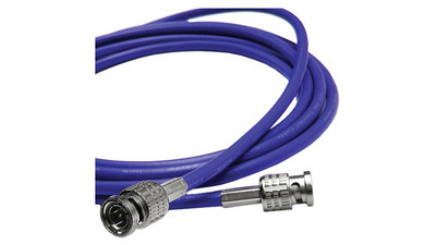 Canare L-3CFW BNC to BNC Cable - 25', Blue