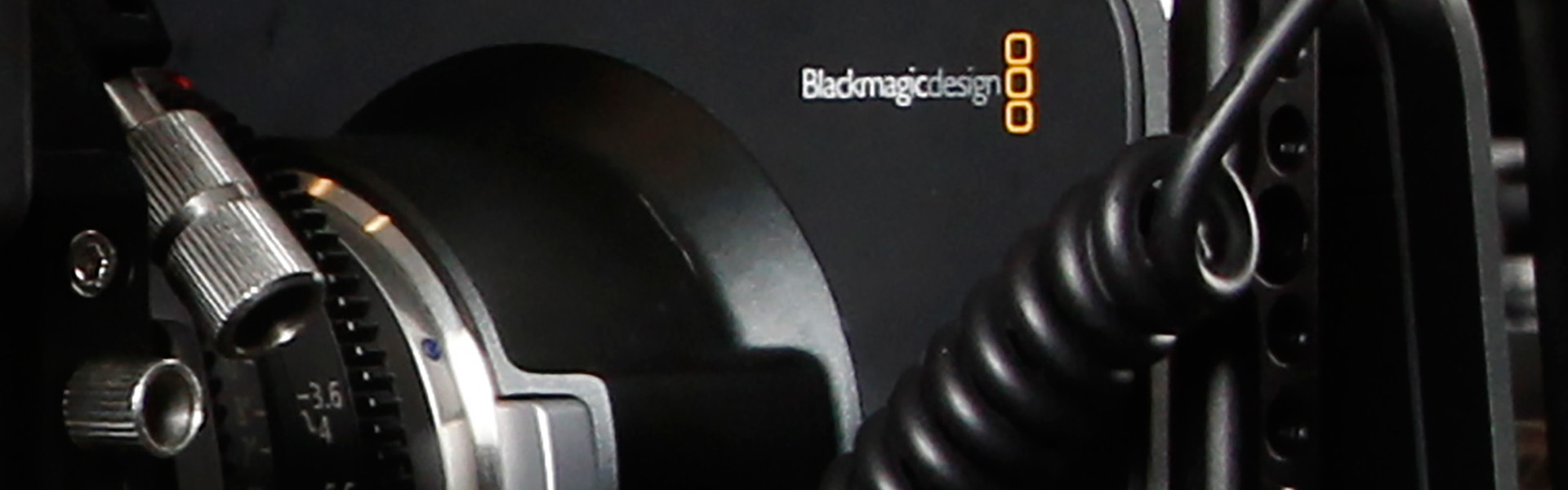 Header image for article Lenses and Accessories for the Blackmagic Cinema Camera