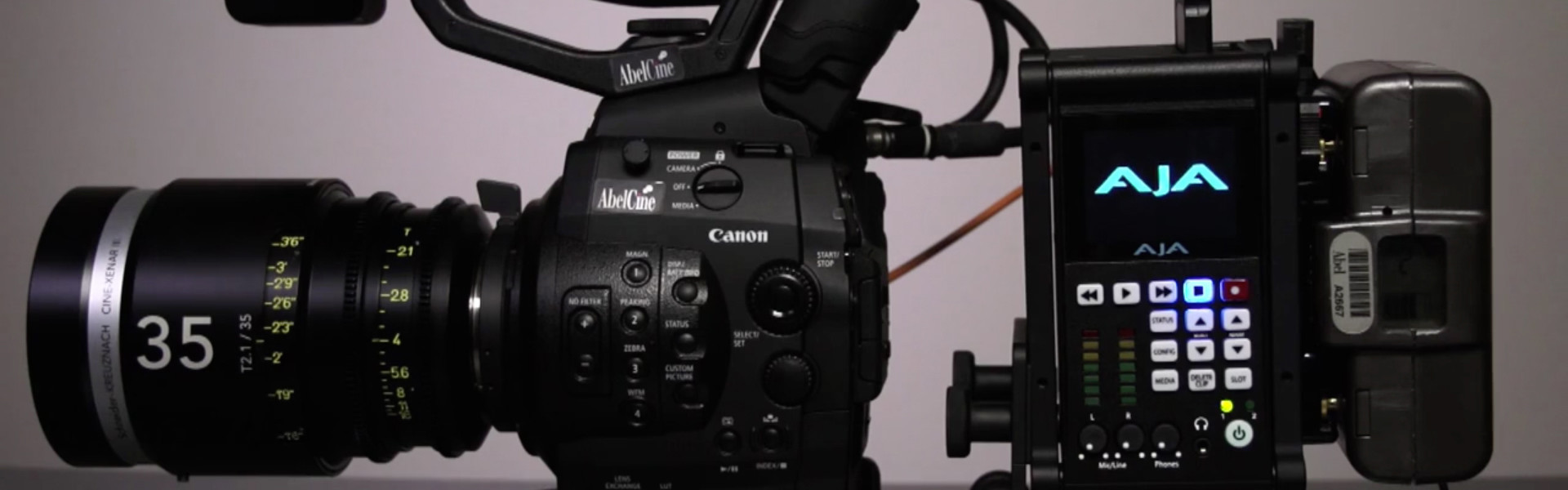 Header image for article At the Bench: Canon C500 & AJA Ki Pro Quad