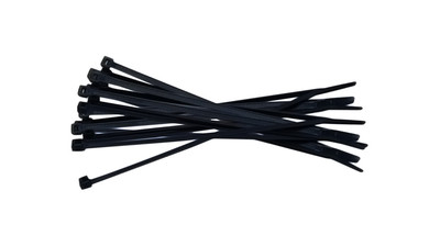 Visual Departures FlexLoc Releasable 10" Cable Ties - Black (20-Pack)