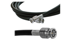 Canare L-4.5CHWS L-3CFW BNC to BNC Cable - 6', Black