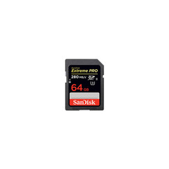 SanDisk Extreme PRO SDXC UHS-II Memory Card - 64GB