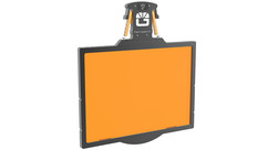 Bright Tangerine Misfit Gripper Tray - 4" x 5.65", Horizontal