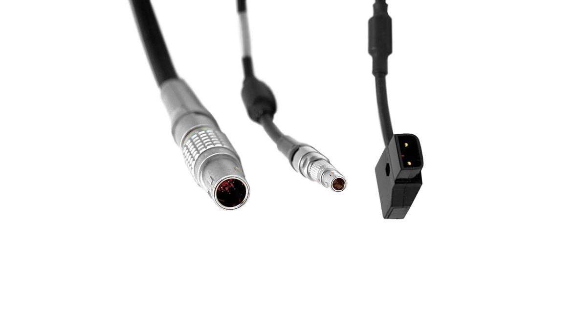 Alvins Cables ARRI Cforce RF Motor Cmotion cPRO Motor Power Cable CAM 7 Pin Male to D-tap Power Cable 