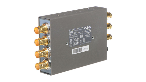 AJA 3GDA 1x6 3G/HD/SD Reclocking Distribution Amplifier | Signal ...