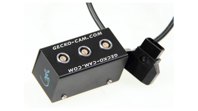 Gecko-Cam 3-Way LEMO 2-Pin Splitter Box