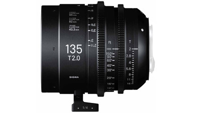 Sigma 135mm T2 FF High Speed Prime - Imperial, EF Mount