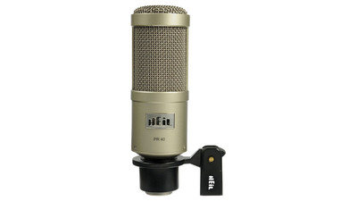 Heil Sound PR 40 Dynamic Cardioid Studio Microphone - Champagne