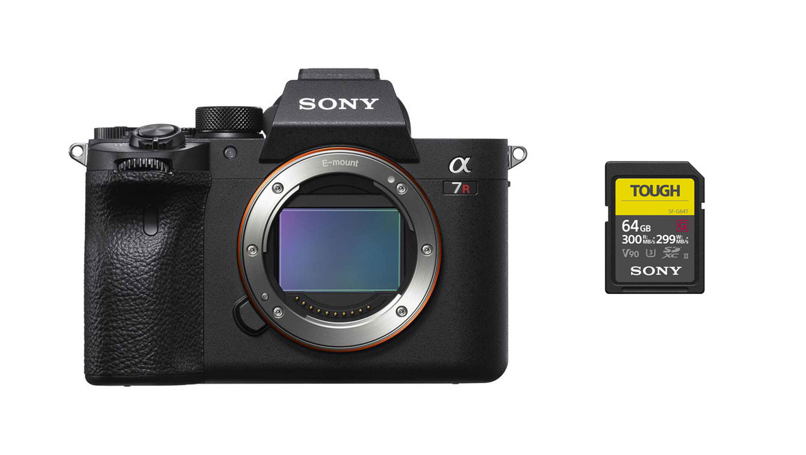 Sony a7R IV Mirrorless Digital Camera Body & Tough 64GB SDXC Memory Card | Media / Storage | Cameras / Accessories | Buy | AbelCine