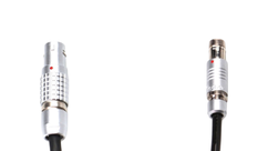 Transvideo Mini LEMO 2-pin to Fischer 3-pin Power Cable - 24"