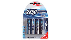 ANSMANN 2850 AA NiMH 1.2V Rechargeable Battery (4-Pack)
