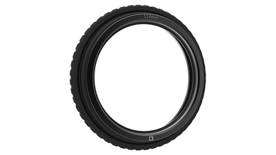 Bright Tangerine 143-114mm Rubber Donut with Retaining Ring for 138mm Round Filters