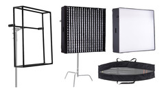 Aladdin Frame Kit for FABRIC-LITE 200W & 350W including Diffuser, Grid, & Bag