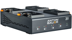 Anton/Bauer 26VLP4 4-Position 26V Lithium-ion Battery Charger - Gold Mount Plus