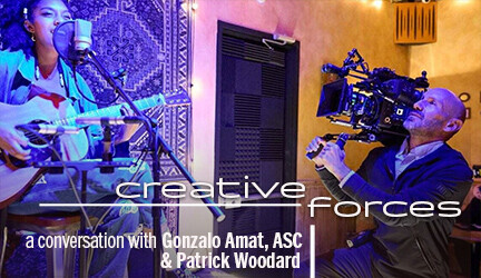 Creative Forces Online: Gonzalo Amat, ASC & Patrick Woodard