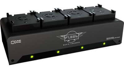 Core SWX Fleet FF Simultaneous Quad Charger for Li-Po MoVI Pro Batteries