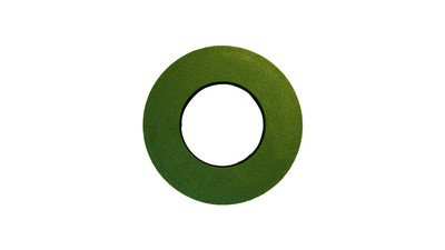 Bluestar Round Large Microfiber Viewfinder Eyecushion - Green