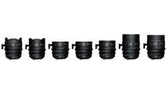 Sigma 14mm, 20mm, 24mm, 35mm, 50mm, 85mm, 135mm plus Case - Sony Mount