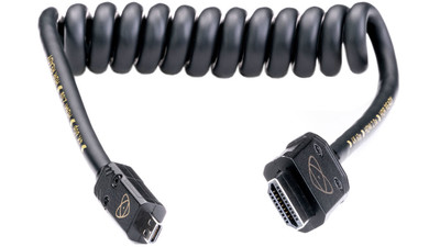 Atomos Coiled HDMI to Micro HDMI Cable - 12-24"