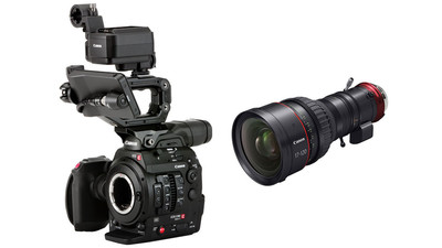 Canon C300 MK II Touch Focus Camera Kit with EF Mount & 17-120mm CINE-SERVO Zoom