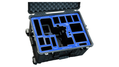 Jason Cases ARRI ALEXA Mini Case (TILTA Plates) - Blue Overlay